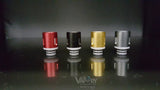 2 Piece Vertical Air Flow White Base - Drip Tip - The Vapory
 - 1