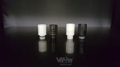 Acrylic Ribbed - Drip Tip