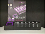 EFEST LUC BLU6 - 6 SLOT OLED Bluetooth Charger - The Vapory
